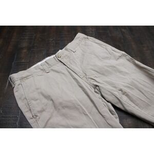Polo RL Pants Mens 34x31 Beige Slim Fit Chino Straight Leg 100% Cotton Summer